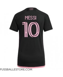 Günstige Inter Miami Lionel Messi #10 Auswärtstrikot Damen 2023-24 Kurzarm